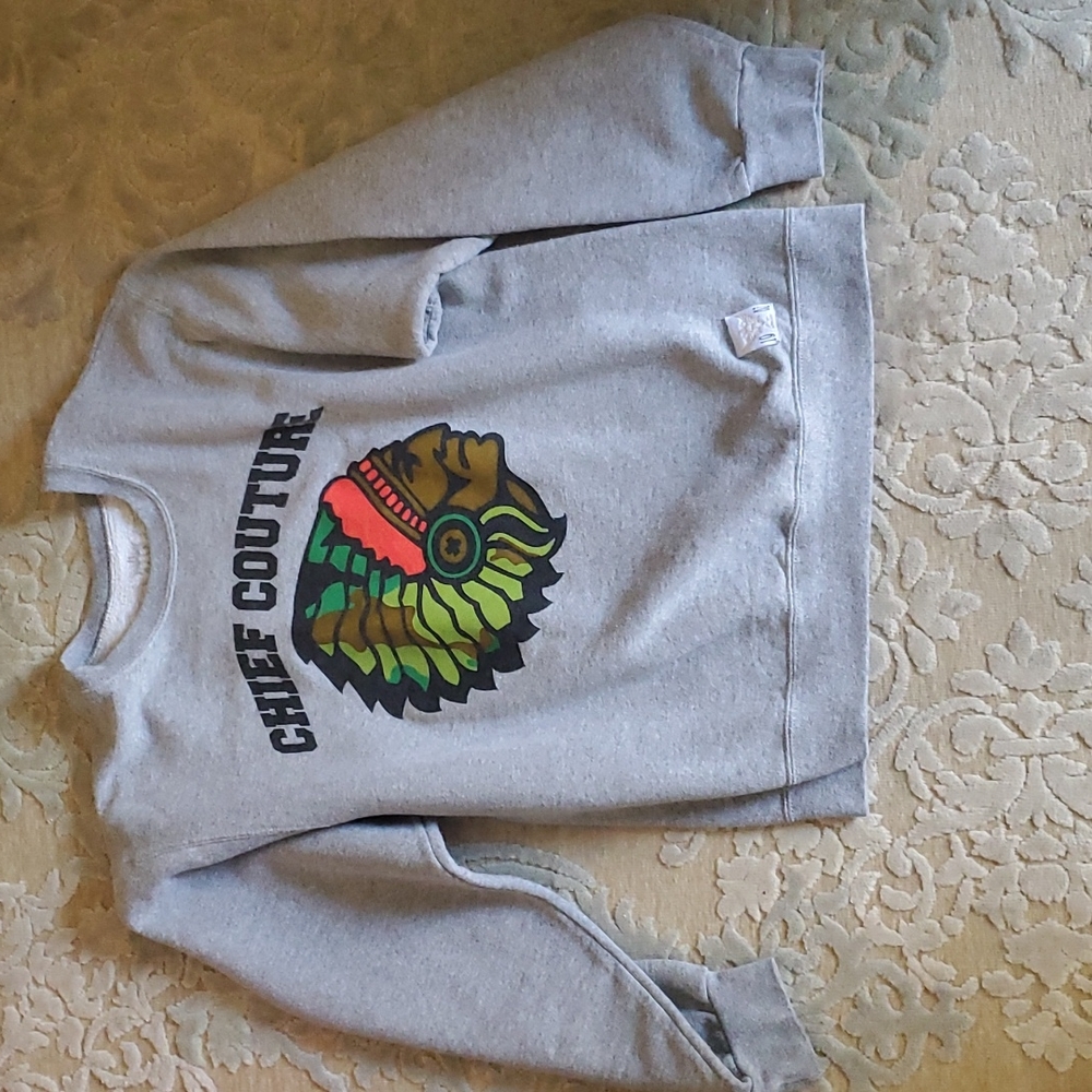 Chief Couture Crew Neck Sweatshirt.